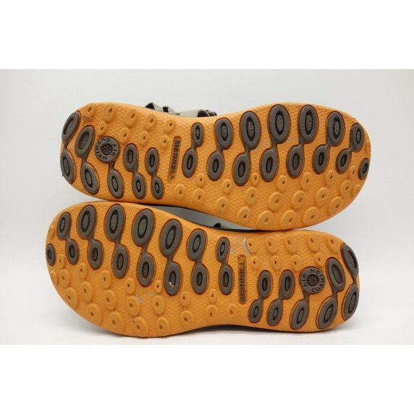 Merrell Brown Gray Adjustable Fit Slip On Outdoor Sandals Shoes Men\'s 8 main image 3